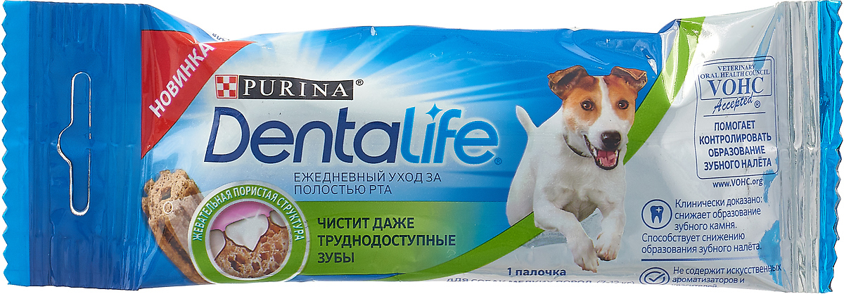 фото Лакомства для собак мелких пород DentaLife, 16 г х 16 шт