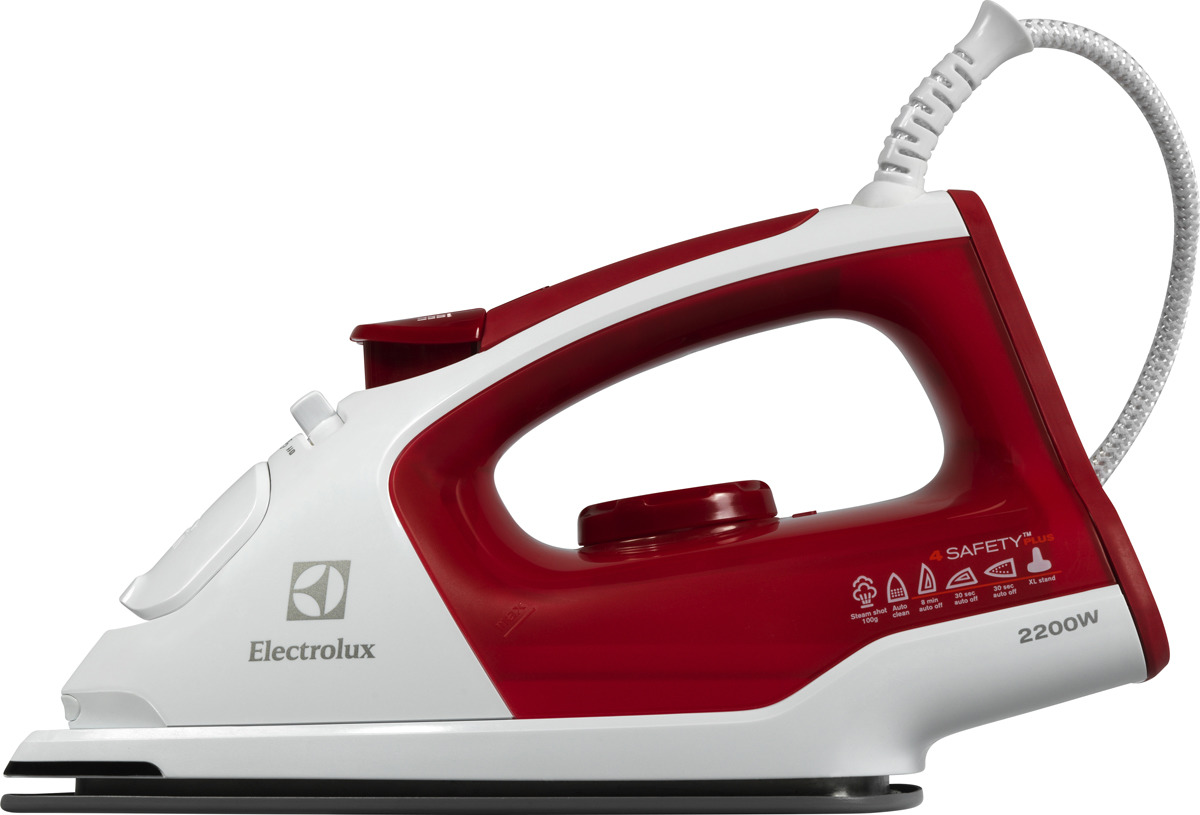 фото Утюг Electrolux EDB5210, цвет белый, красный