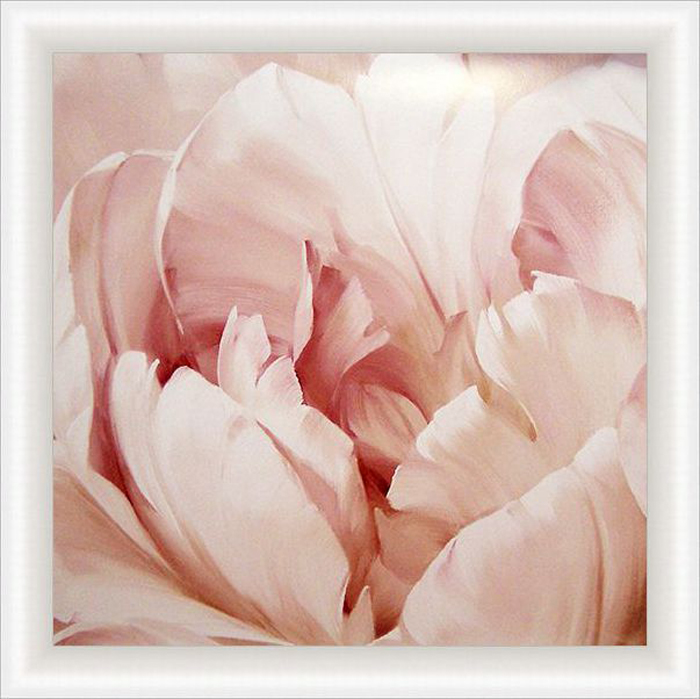 фото Картина Dekart "Розовые пионы 2", 34,5 х 34,5 х 2 см