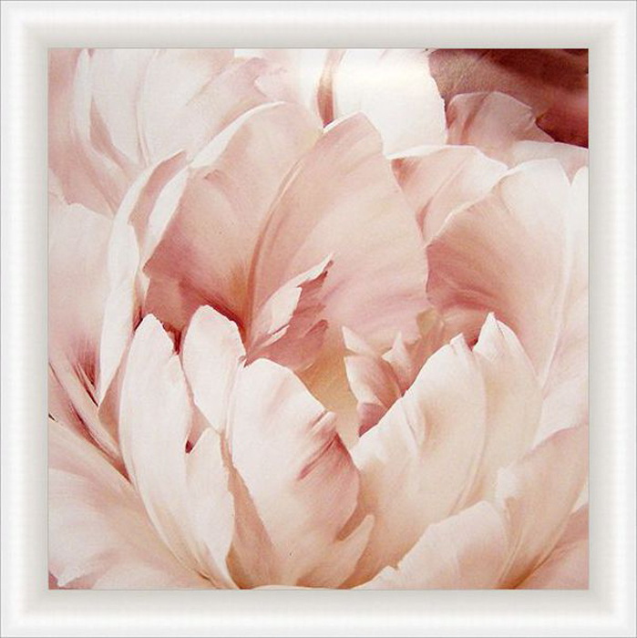 фото Картина Dekart "Розовые пионы 3", 34,5 х 34,5 х 2 см