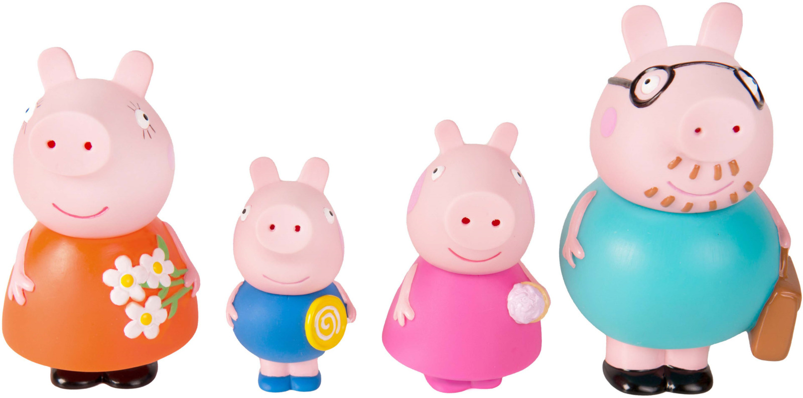 фото Игровой набор для ванной "Семья Свинки Пеппы", 4 фигурки Peppa pig (свинка пеппа)