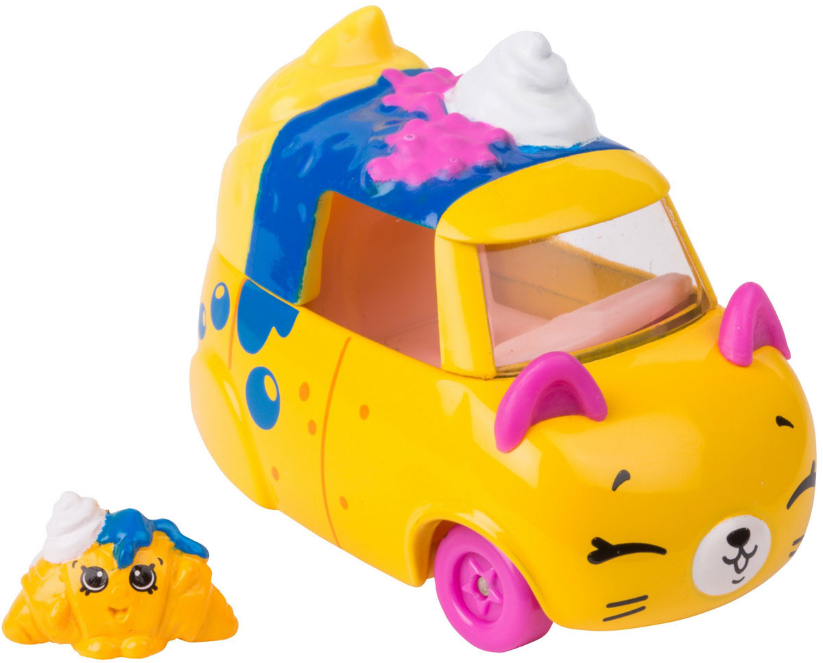 фото Машинка Cutie Cars Berry Fast Croissant с фигуркой Shopkins, 3 сезон