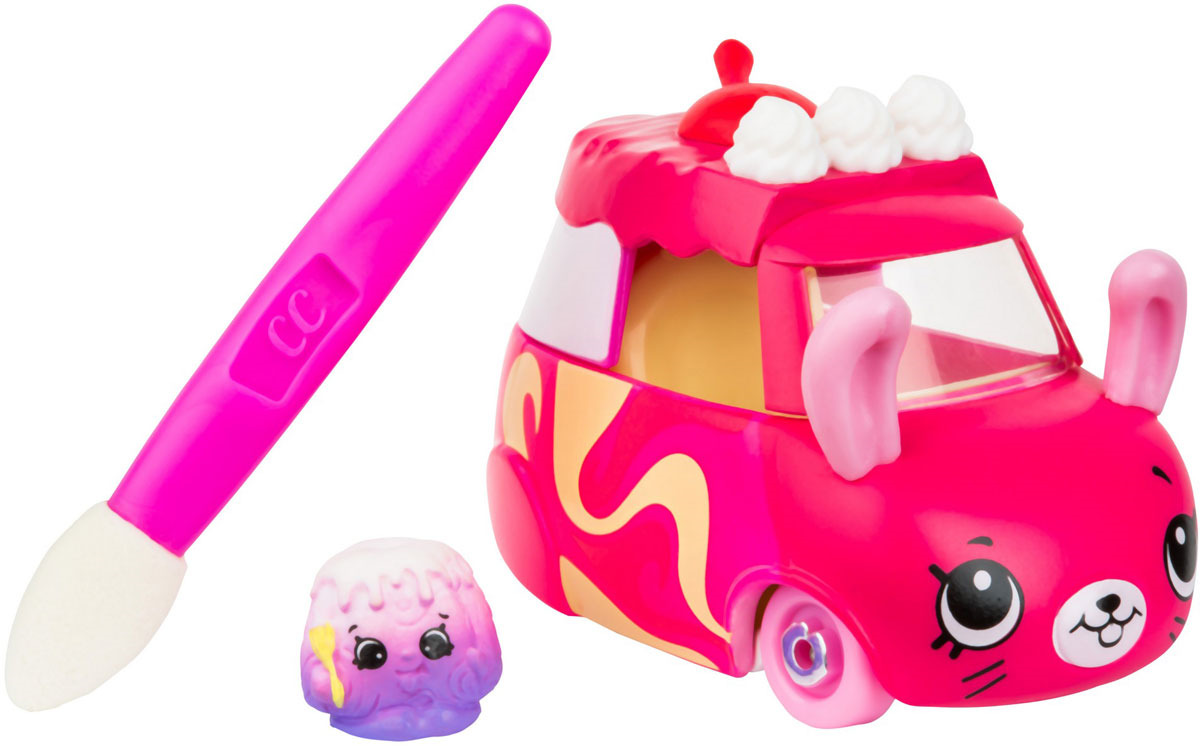 фото Машинка Cutie Cars Marble Motor меняющая цвет с кисточкой