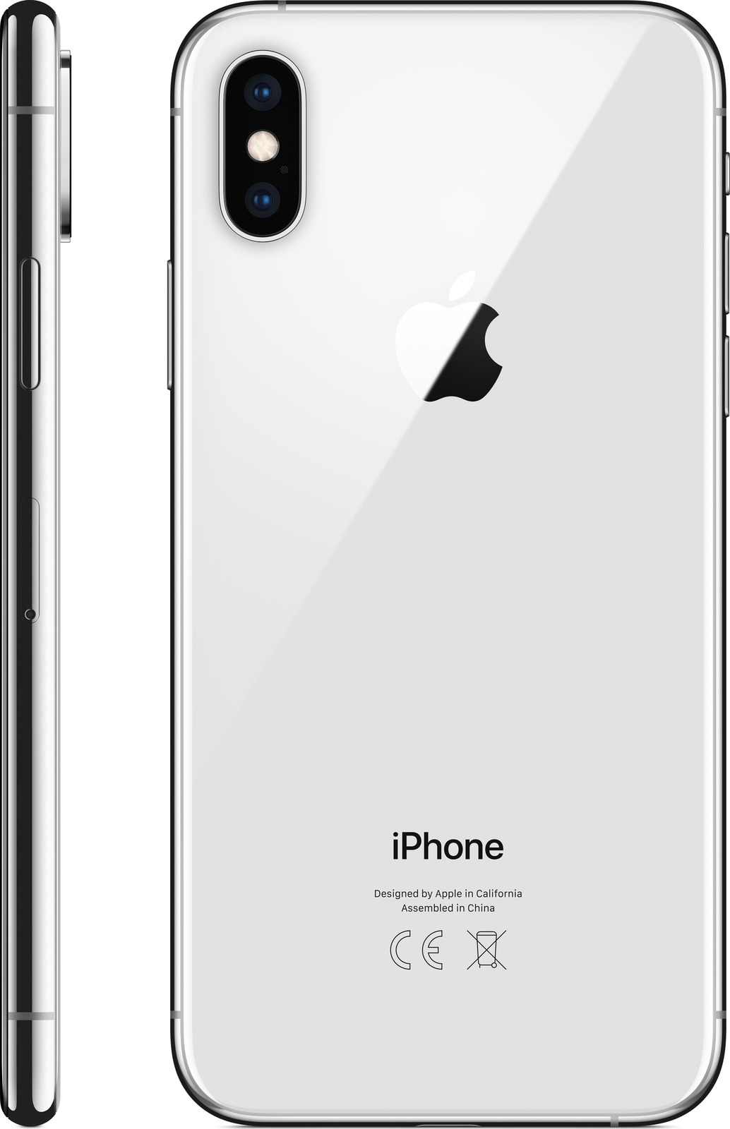 фото Смартфон Apple iPhone XS 4/256GB, серебристый