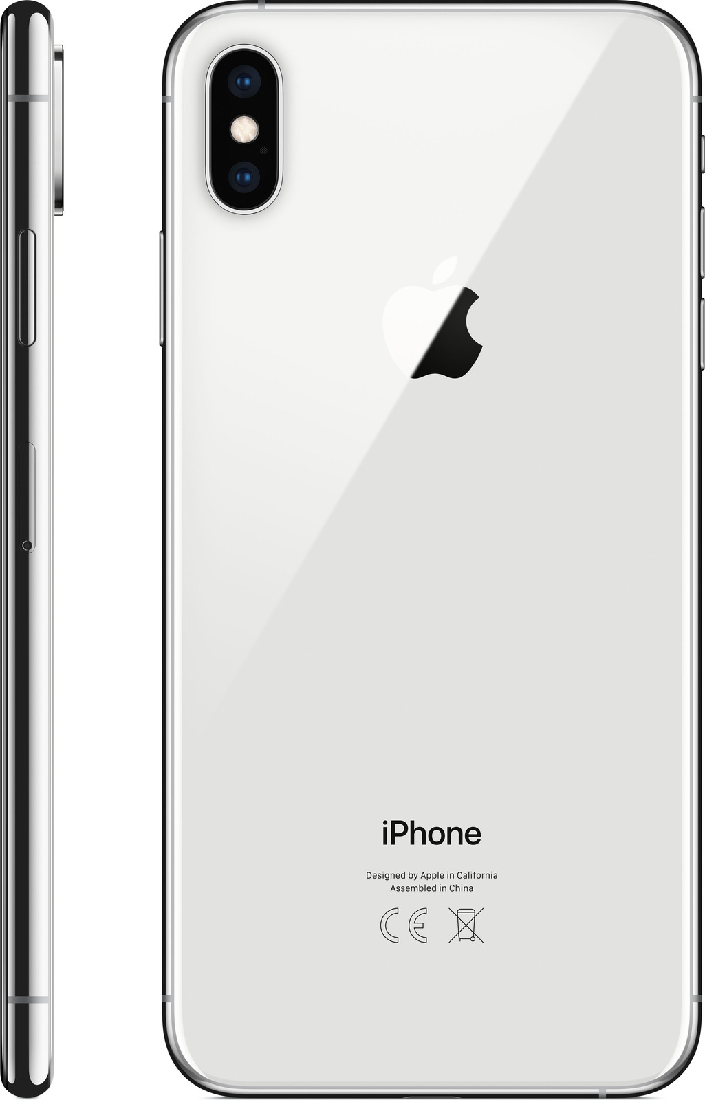 фото Смартфон Apple iPhone XS Max, 256 ГБ, серебристый