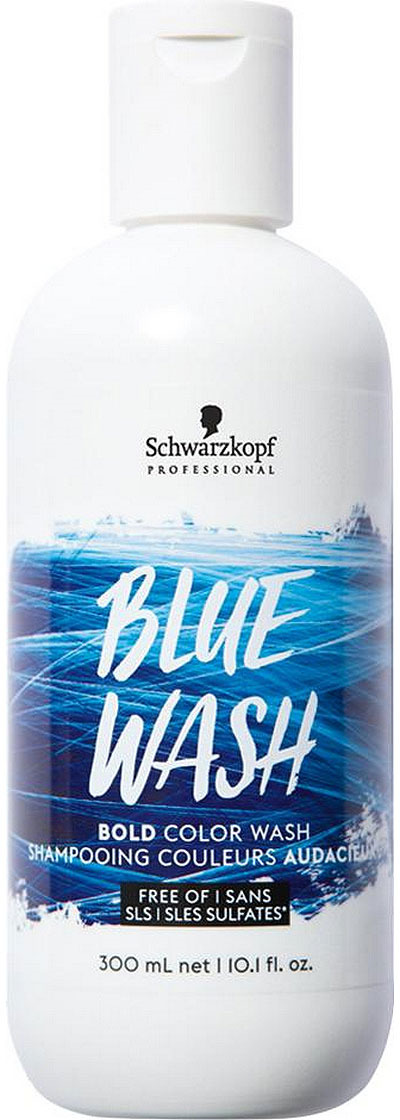 фото Тонер для волос Schwarzkopf Professional Color Wash, оттенок: голубой, 300 мл