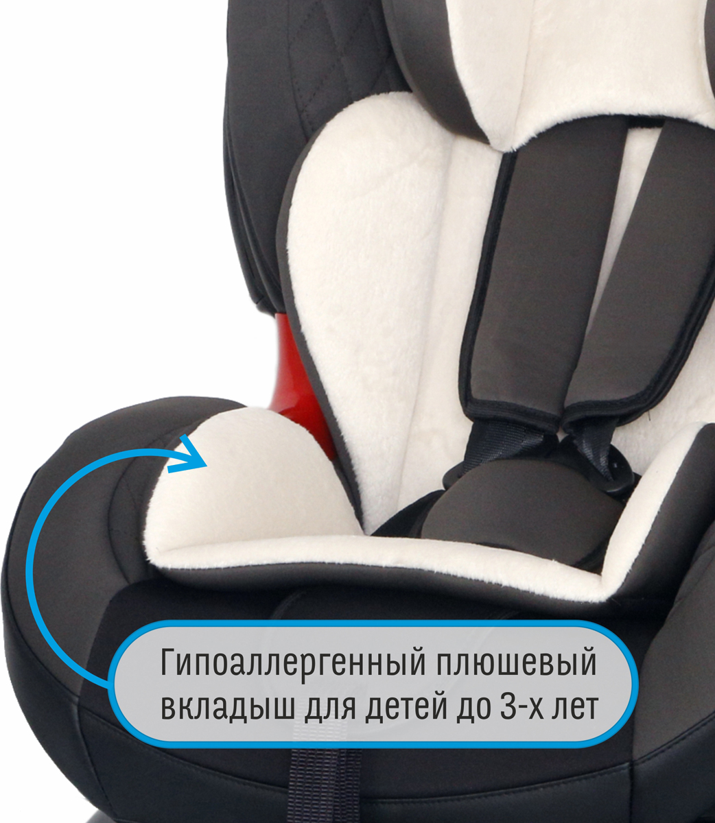 фото Автокресло Smart Travel Premier Isofix Smoky от 9 до 25 кг, KRES2064, серый, белый