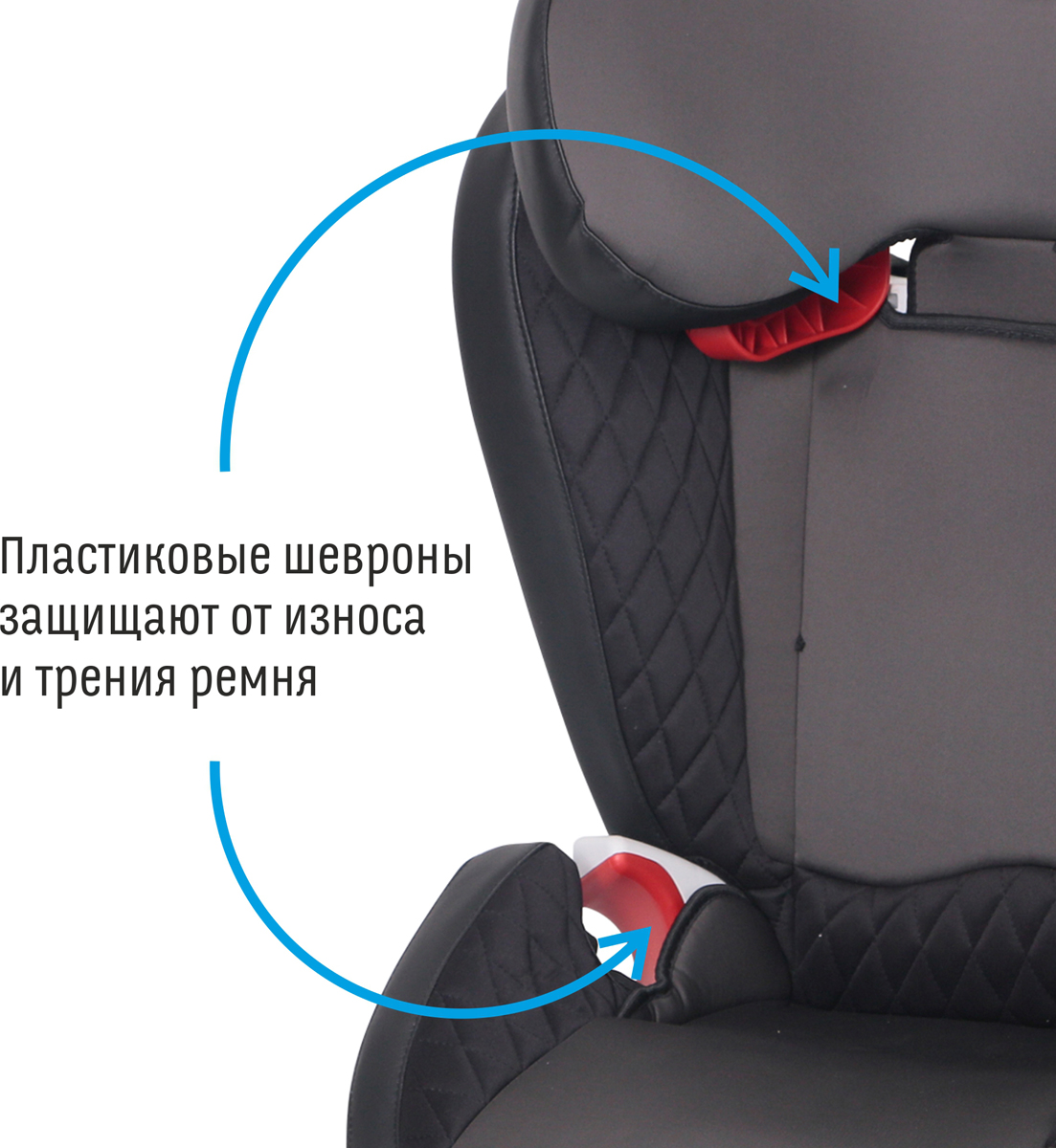 Автокресло группа 2/3 (15-36 кг) Smart Travel Expert Fix