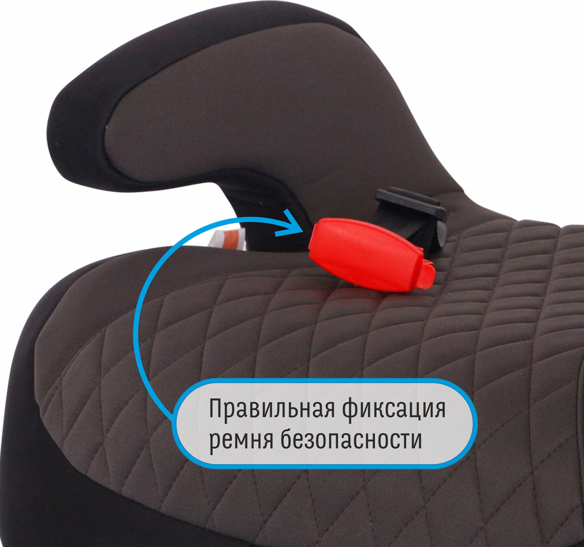 фото Автокресло Smart Travel Trust Fix Smoky от 22 до 36 кг, KRES2076, серый