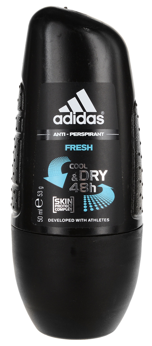 фото Adidas Дезодорант шариковый "Fresh. Cool & Dry", мужской, 50 мл