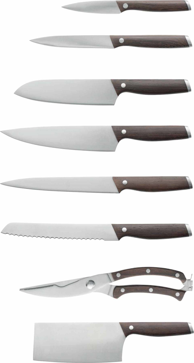 Характеристики  кухонных ножей BergHOFF 
