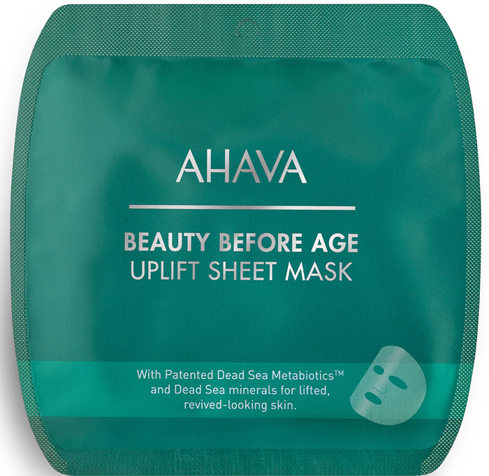 фото Тканевая маска для лица Ahava Beauty Before Age, с подтягивающим эффектом