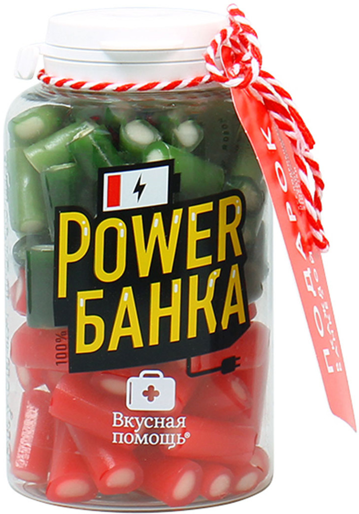 фото Вкусная помощь "Powerbanka", драже фруктовое, 250 г