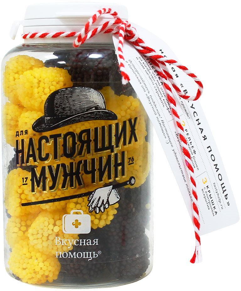 фото Конфеты Вкусная помощь "Для настоящих мужчин", 250 мл