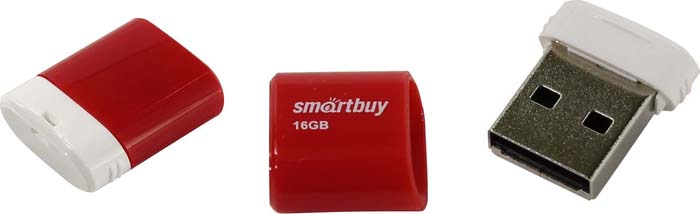 фото USB флеш-накопитель Smartbuy Lara 16GB, Red