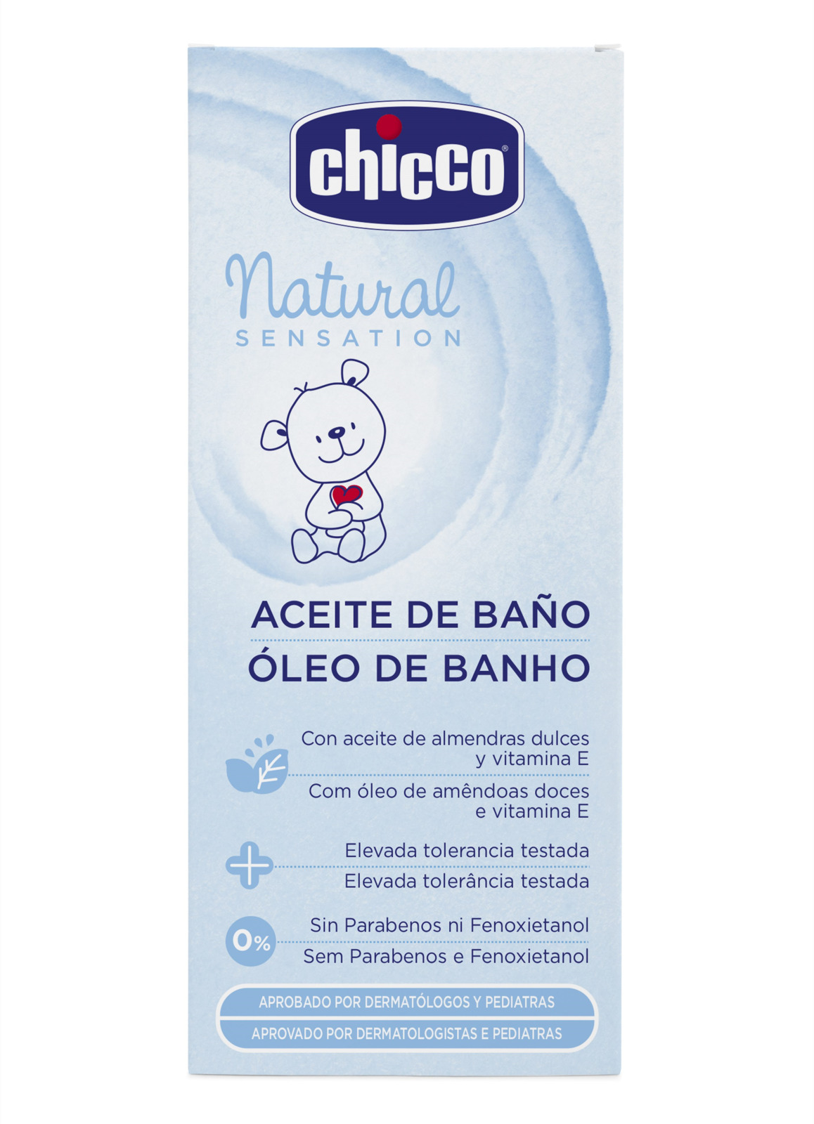 фото Масло косметическое Chicco NaturalSensation, для купания, 200 мл