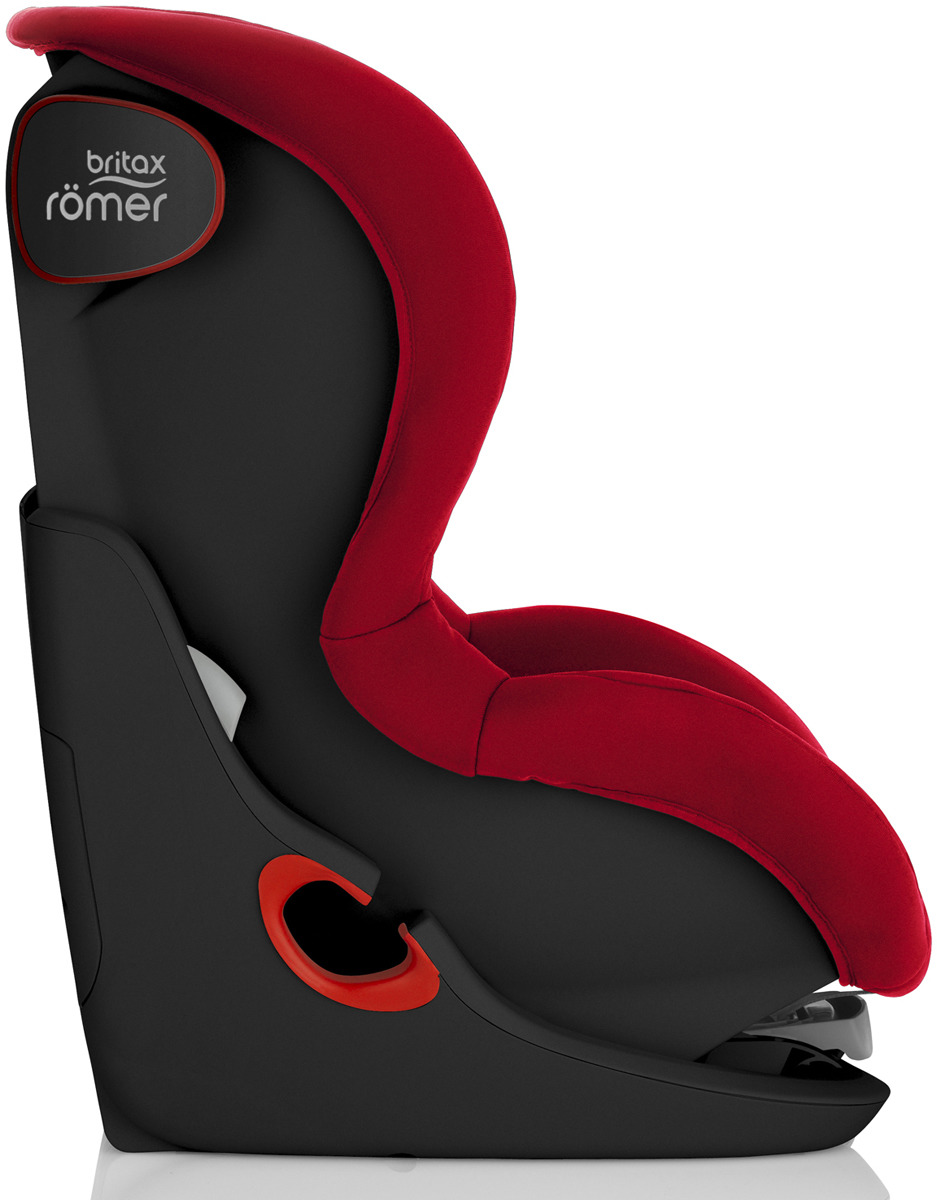 фото Автокресло детское Britax Roemer King II Black Series Flame Red Trendline от 9 до 18 кг, 2000027555, красный