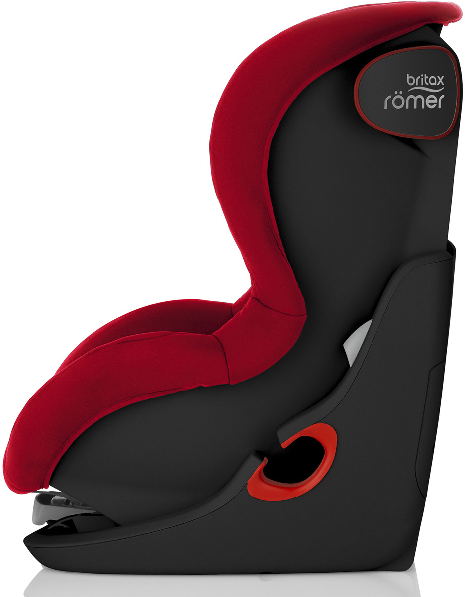 фото Автокресло детское Britax Roemer King II Black Series Flame Red Trendline от 9 до 18 кг, 2000027555, красный