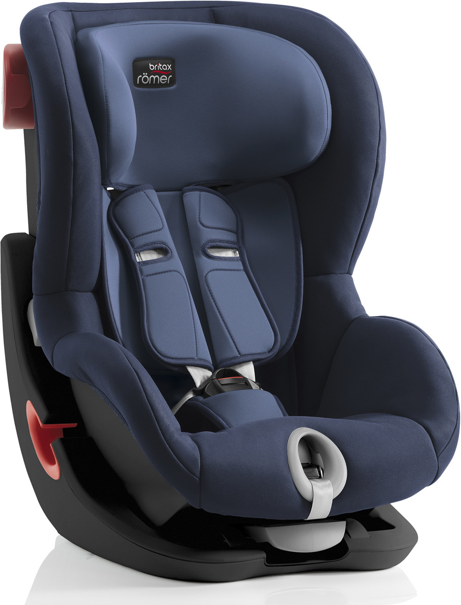 фото Автокресло Britax Roemer King II Black Series Moonlight Blue Trendline, темно-синий