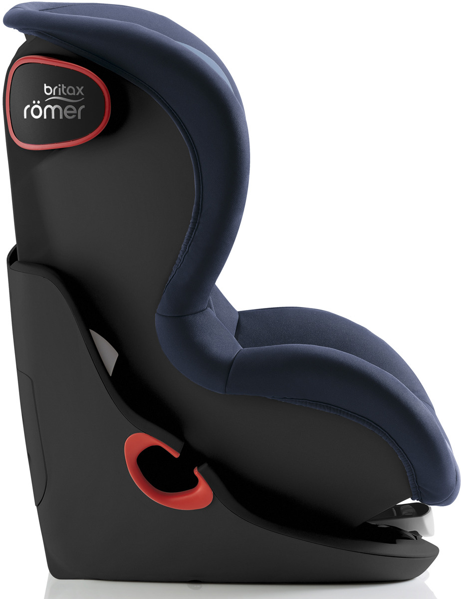 фото Автокресло Britax Roemer King II Black Series Moonlight Blue Trendline, темно-синий