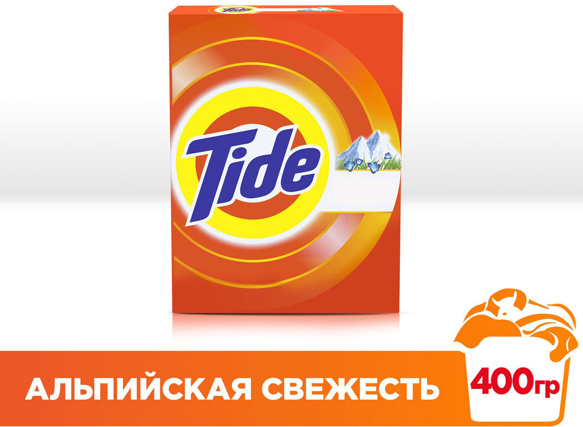 фото Стиральный порошок Tide "Absolute", ручная стирка, альпийская свежесть, 400 г