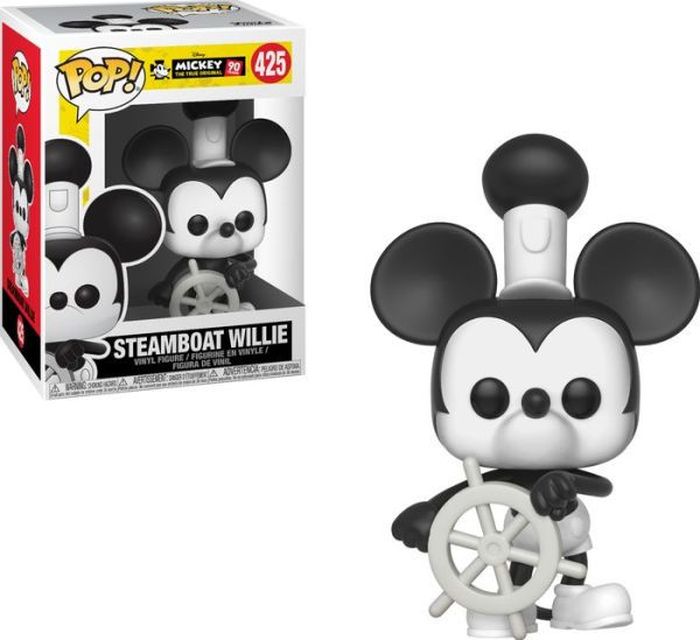 фото Фигурка Funko POP! Vinyl: Disney: Mickey's 90th: Steamboat Willie 32182