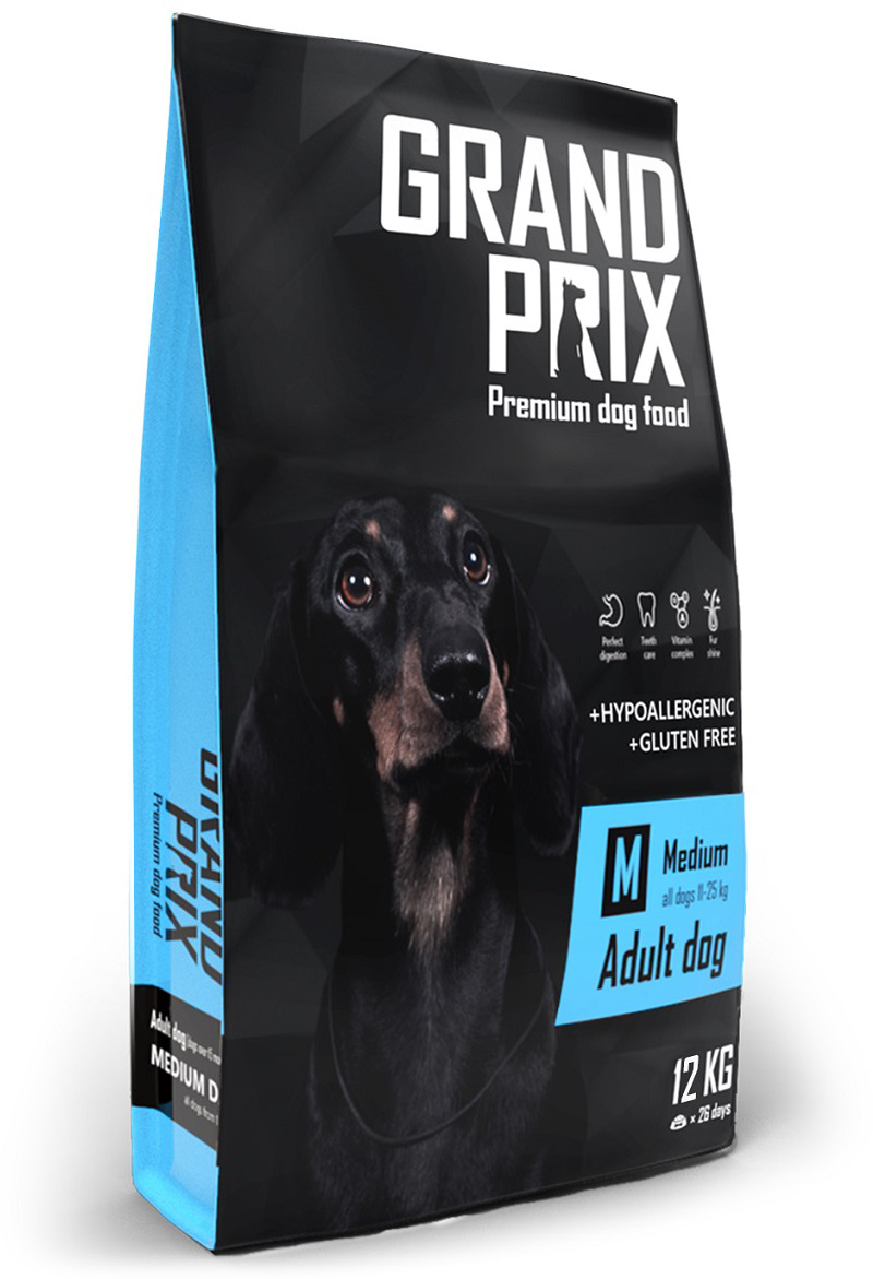 фото Сухой корм GRAND PRIX Medium Adult для взрослых собак средних пород