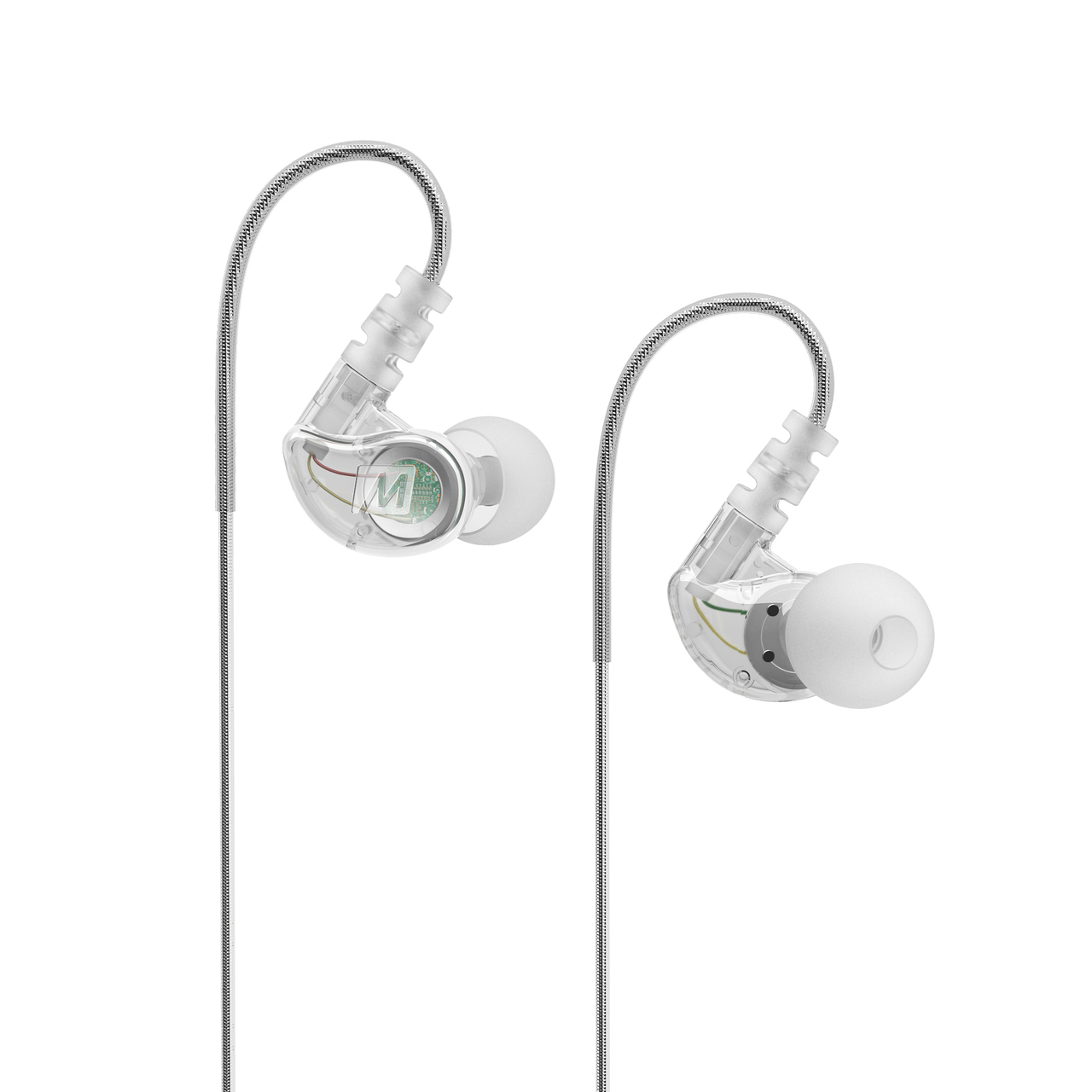 фото Спортивные наушники MEE Audiо М6, с проволочной технологией кабеля Clear, M6G2-CL Mee audio