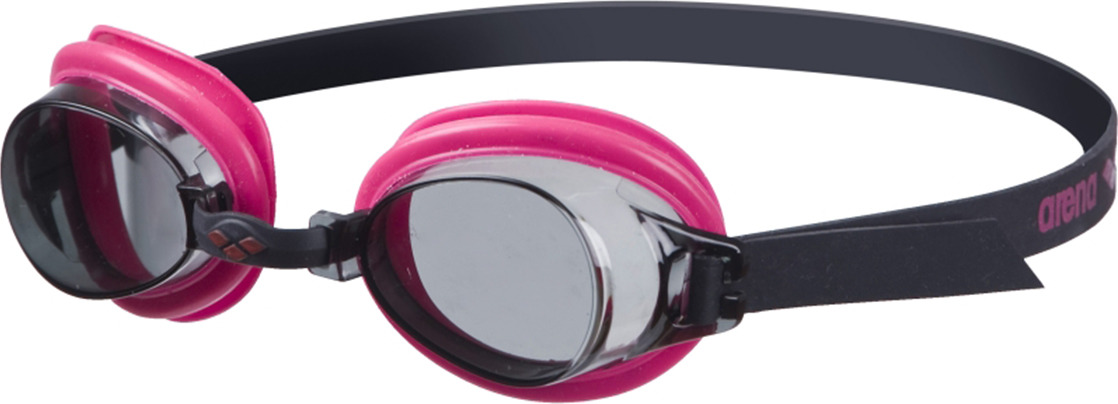 Очки для плавания детские Arena Bubble 3 Jr, цвет: черный, фуксия. 92395 95