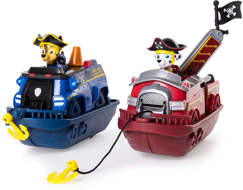 фото Paw Patrol Игровой набор Pirate Vehicles. Chase and Marshall