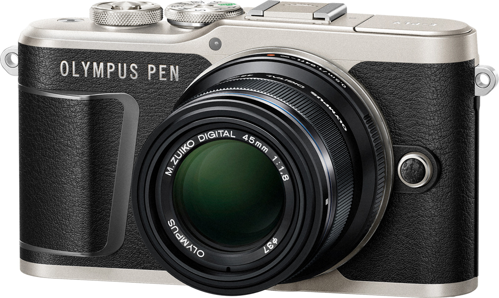 Фотоаппарат Olympus E-PL9 белый в комплекте с объективами 14-42mm EZ серебристым и 45mm F1.8 серебристым (V205092WEK000)