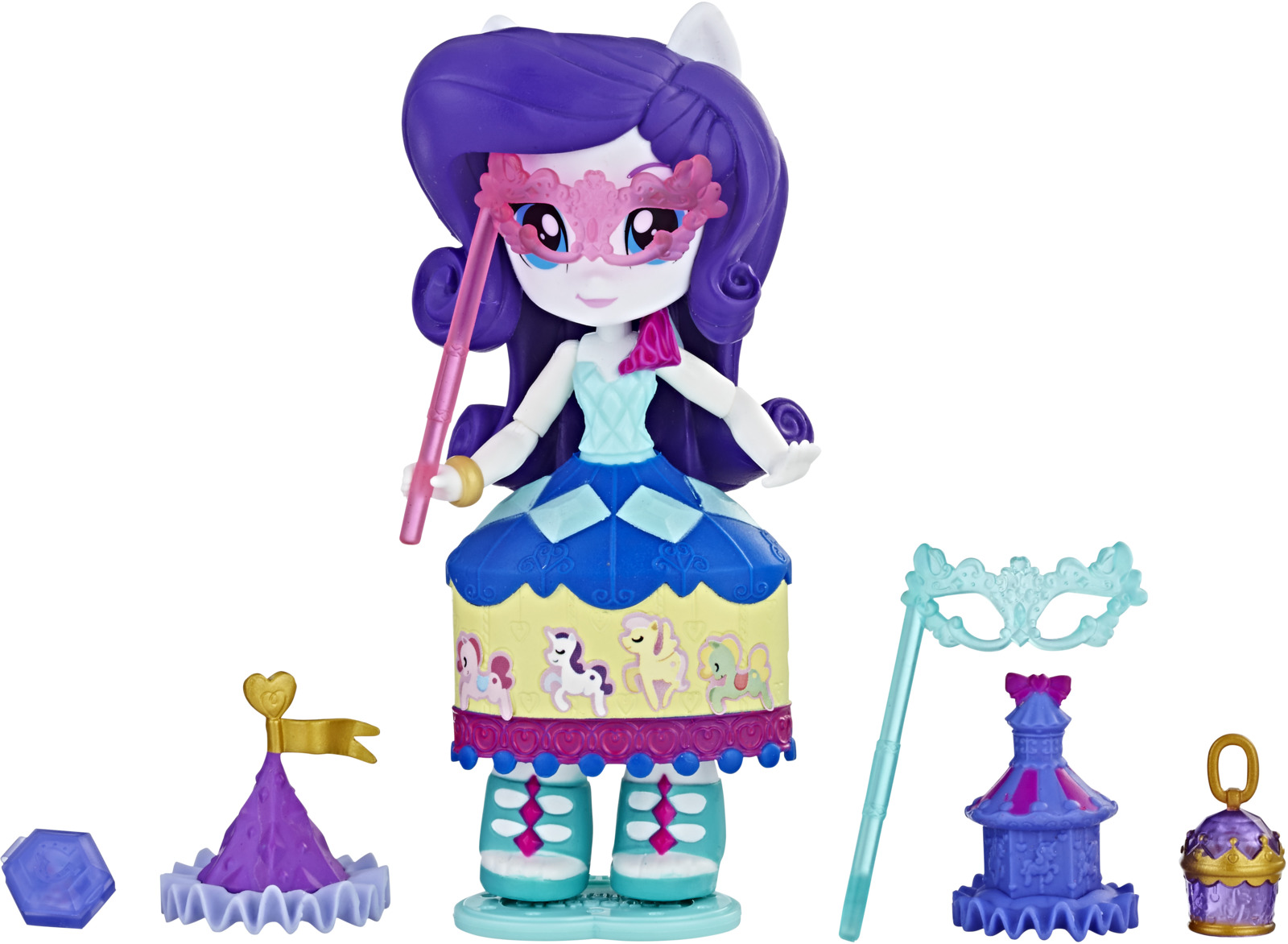 My Little Pony Equestria Girls Мини-кукла Rarity Costume Creations