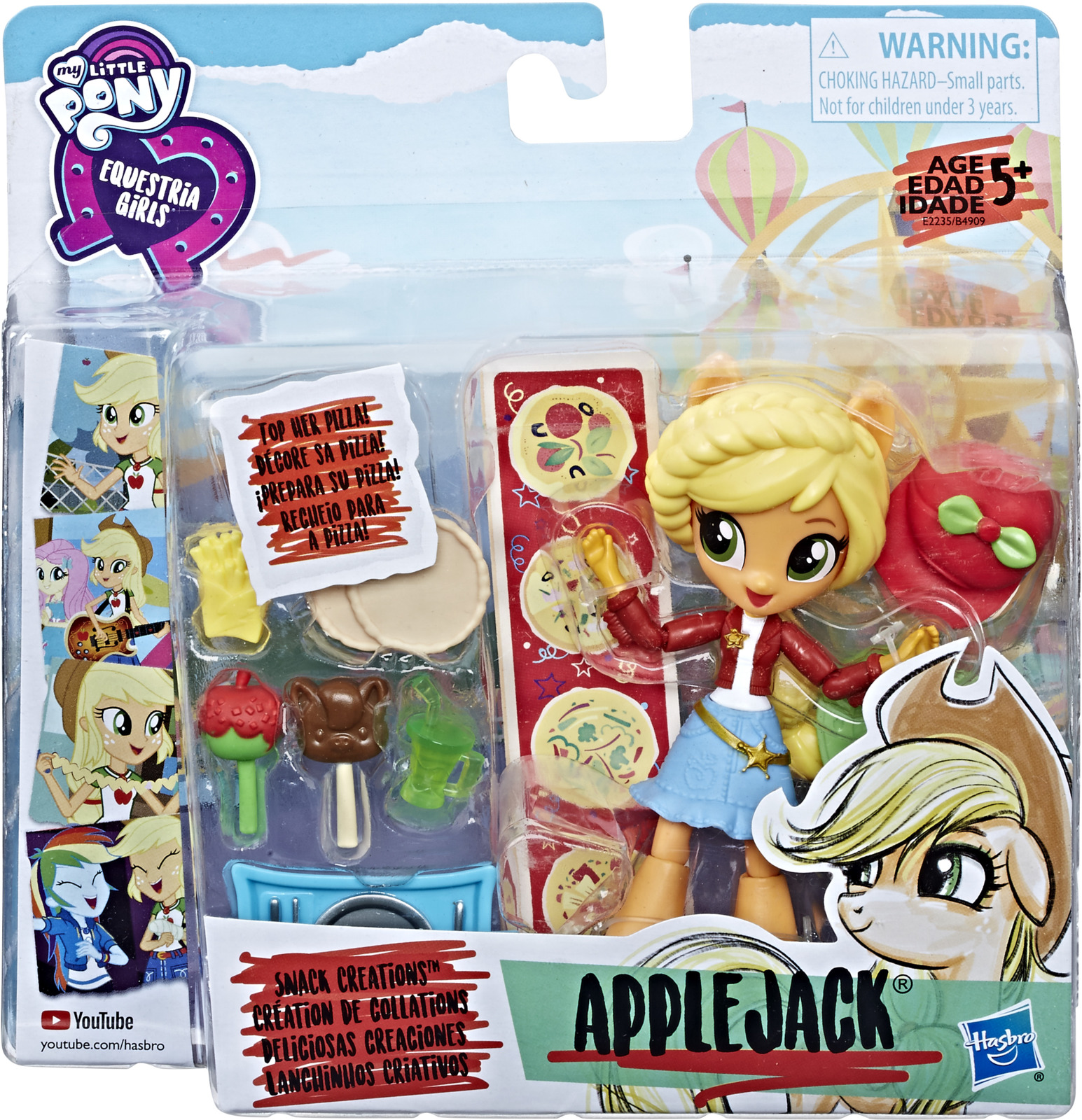 фото My Little Pony Equestria Girls Мини-кукла Applejack Snack Creations