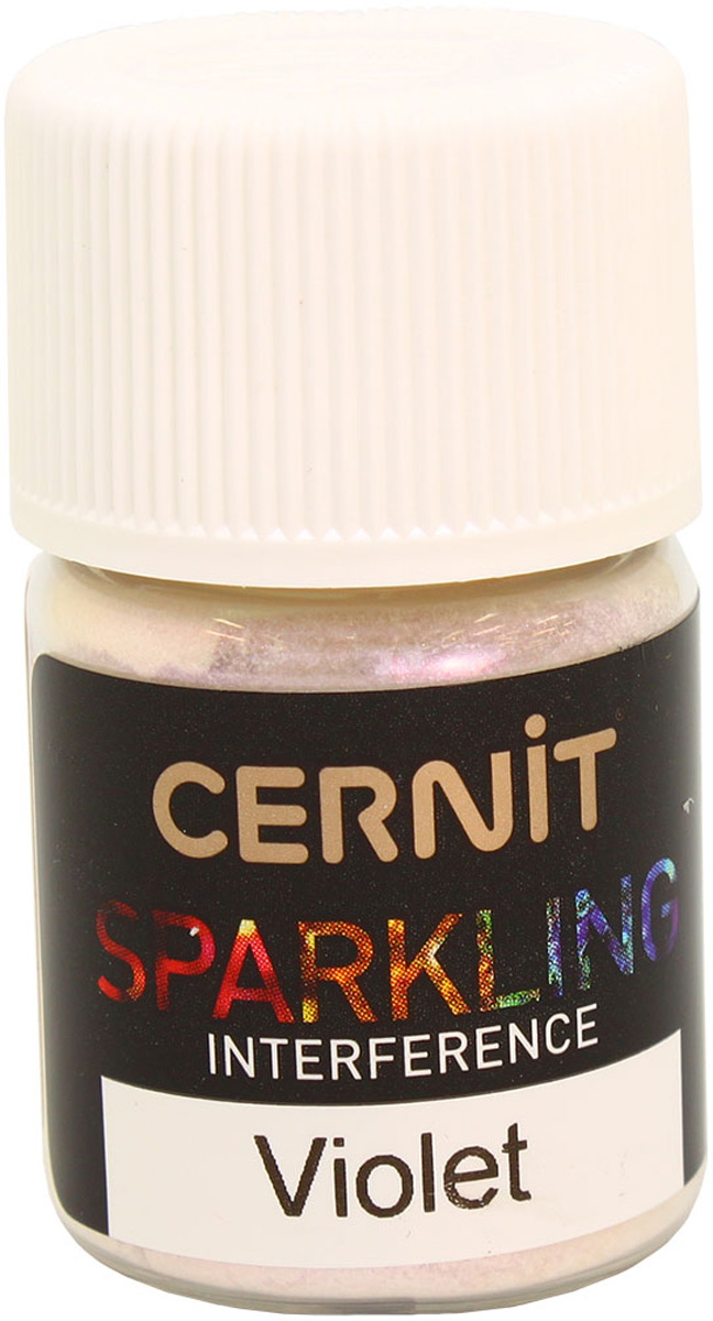 фото Пигмент Cernit Sparkling Powder, проявляющийся, цвет: фиолетовый, 5 г