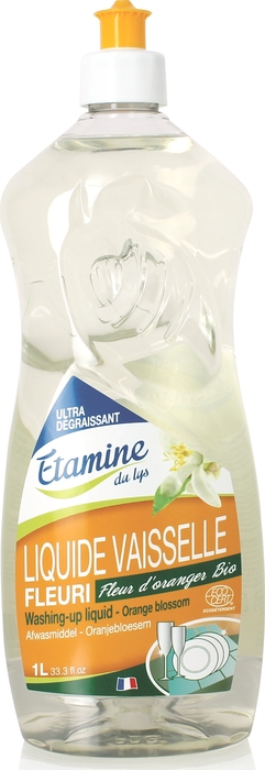 фото Гель для мытья посуды Etamine du lys "Флердоранж", экологичное, 1 л