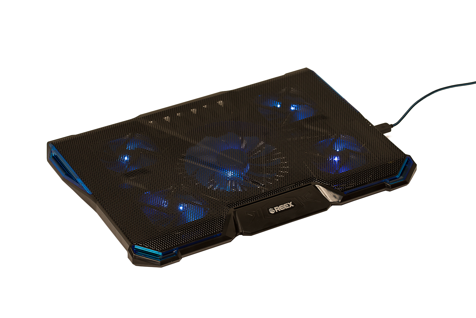 фото Подставка для ноутбука с охлаждением REEX GT-335 B/R blue