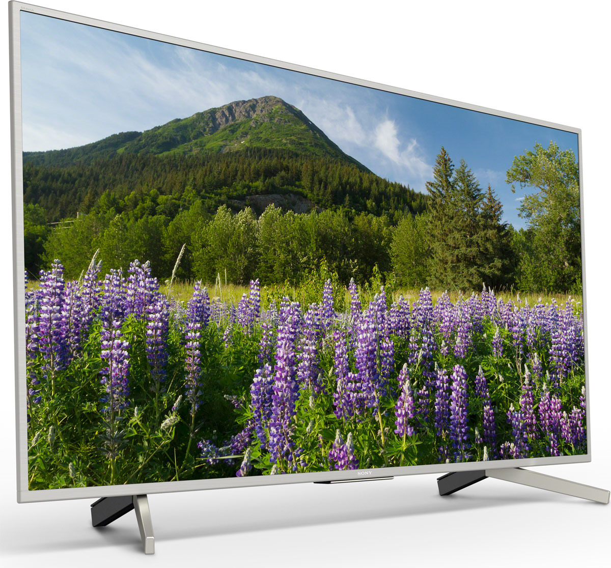 фото Телевизор Sony KD-49XF7077SR2 49", серебристый