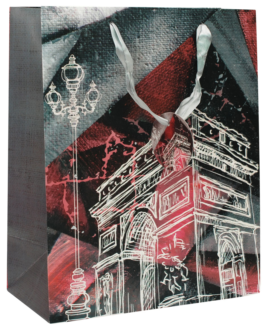 фото Пакет подарочный Perfect Craft "Париж. Триумфальная арка", 26 х 32 х 12 см