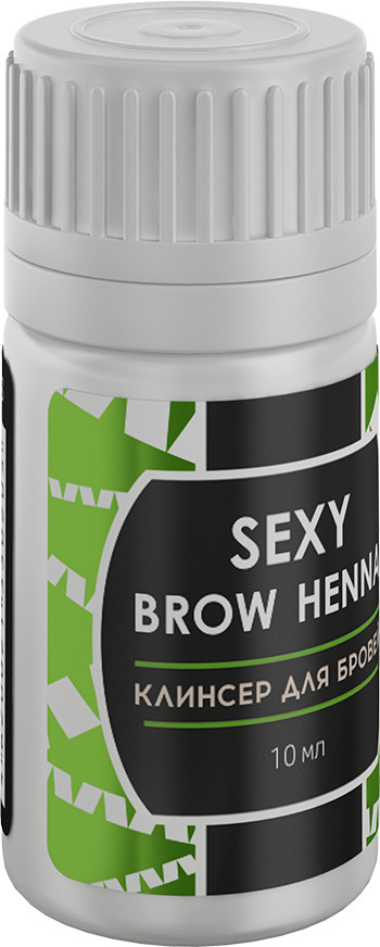 фото Клинсер для очищения кожи после оформления бровей SEXY BROW HENNA, 10мл