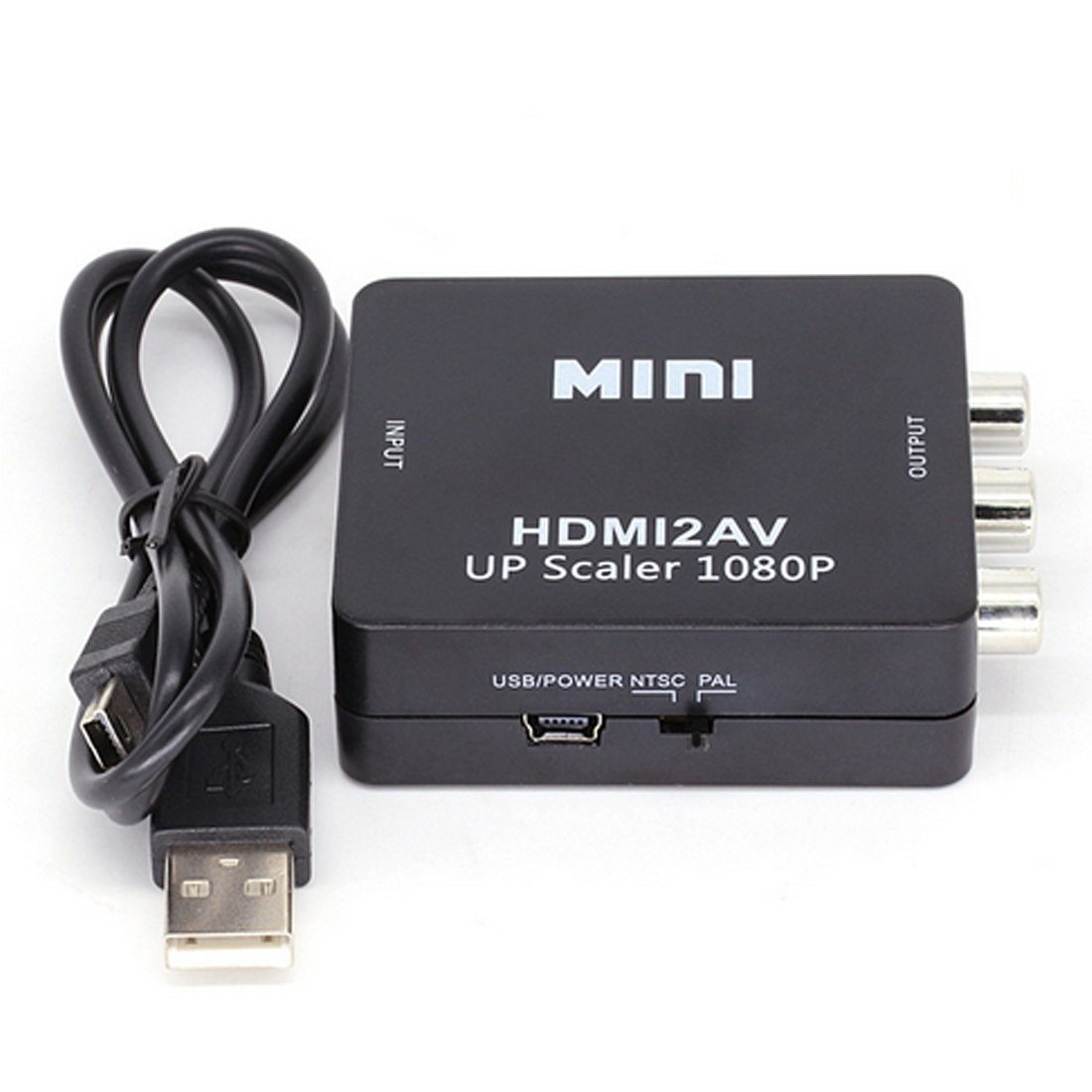 фото Адаптер-переходник Simolina HDMI2AV, HDMI2AV, черный Semolina