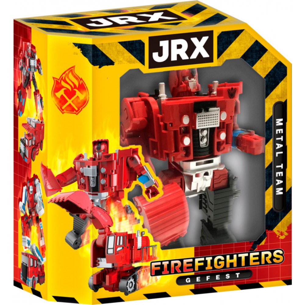 Пожарный робот-трансформер JRX construction 