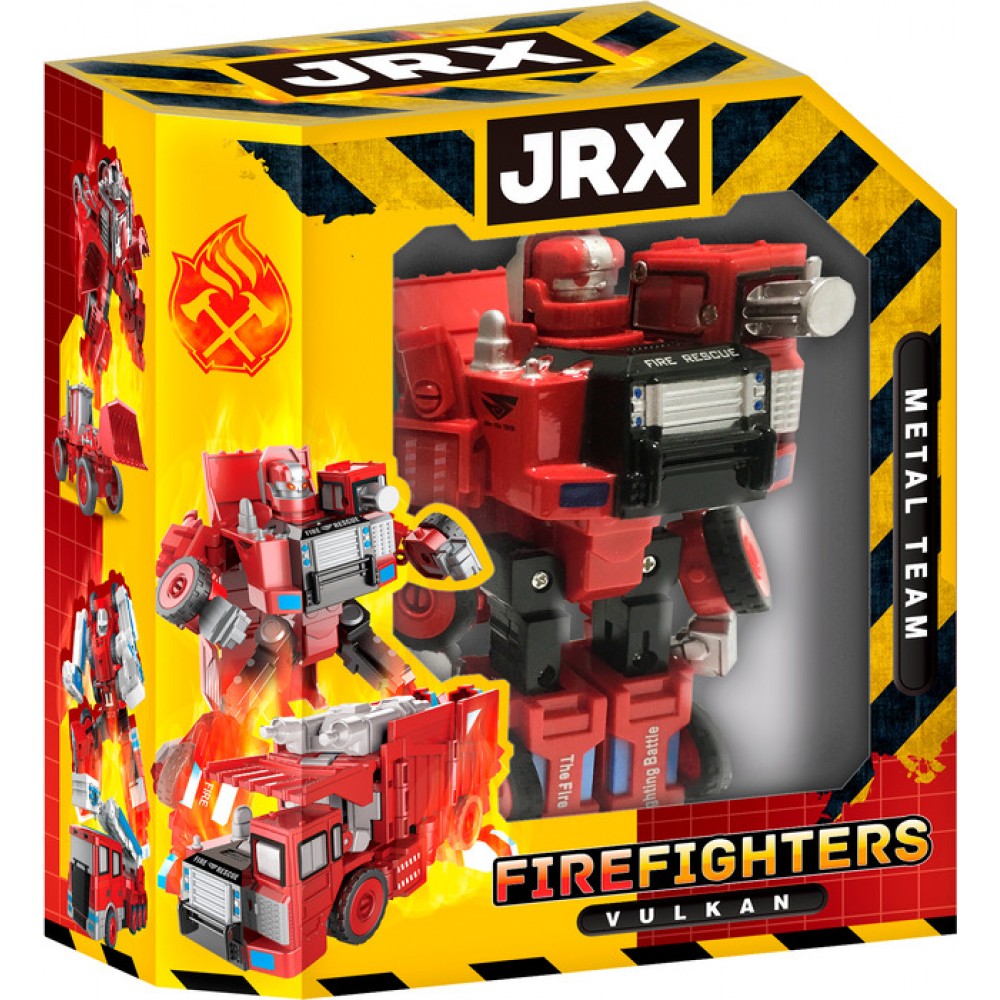фото Пожарный робот-трансформер JRX construction "Vulkan"