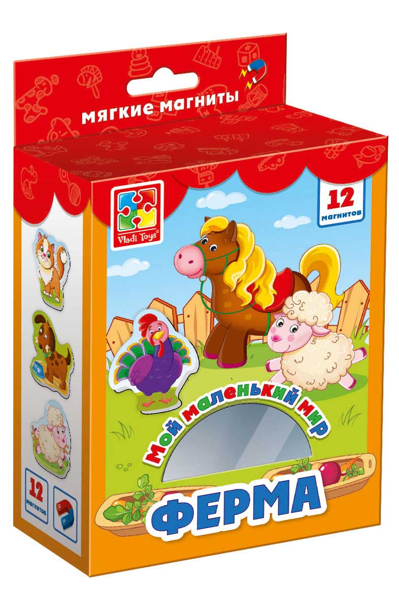 фото Обучающая игра Vladi Toys "Мой маленький мир. Ферма"