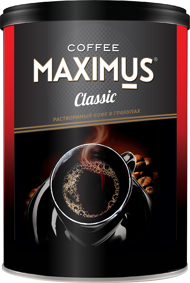 Кофе растворимый гранулированный Maximus Classic, 90 г