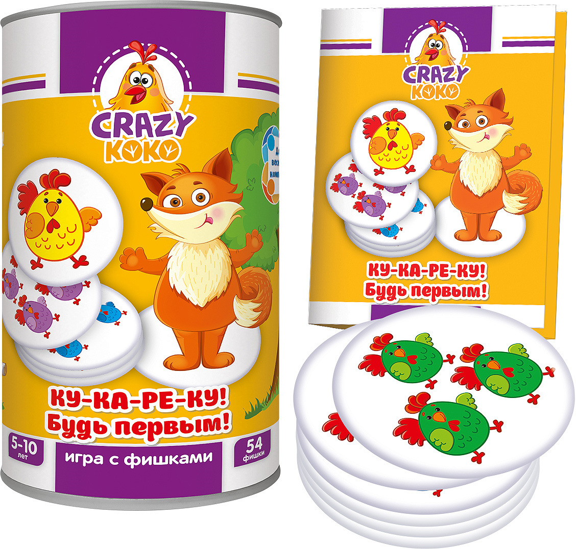 фото Обучающая игра Vladi Toys "Ку-ка-ре-ку!"