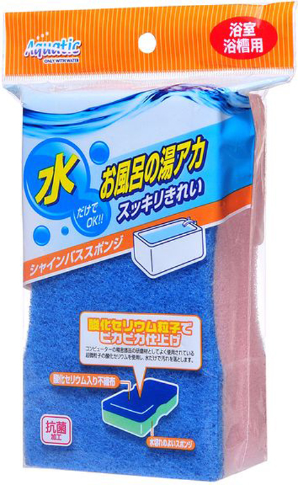 фото Губка для чистки ванн Okazaki, цвет в ассортименте