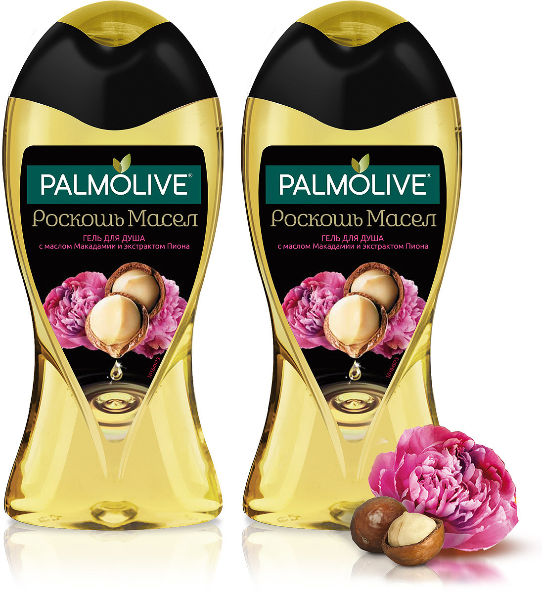 фото Гель для душа Palmolive "Роскошь масел", с маслом макадамии и экстрактом пиона, 250 мл, 2 шт