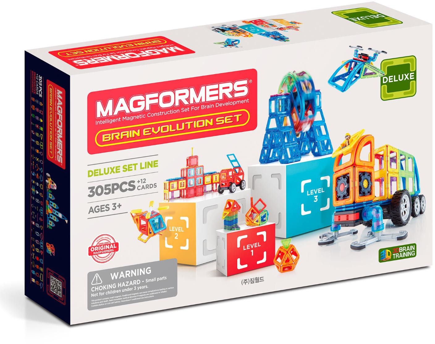 Магнитный конструктор Magformers Brain Evolution Set