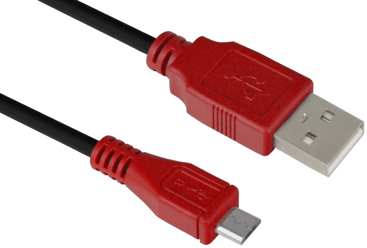 фото Кабель Greenconnect GCR-UA6MCB1-BB2S-0.75m, Black USB - micro USB (0,75 м)