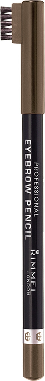 Карандаш для бровей Rimmel Professional Eyebrow Pencil, с щеточкой, тон 002, 5,2 мл